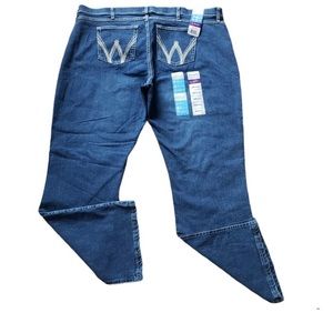 Wrangler Women’s Q-Baby Cool Vantage Denim Jeans 26W 52x32